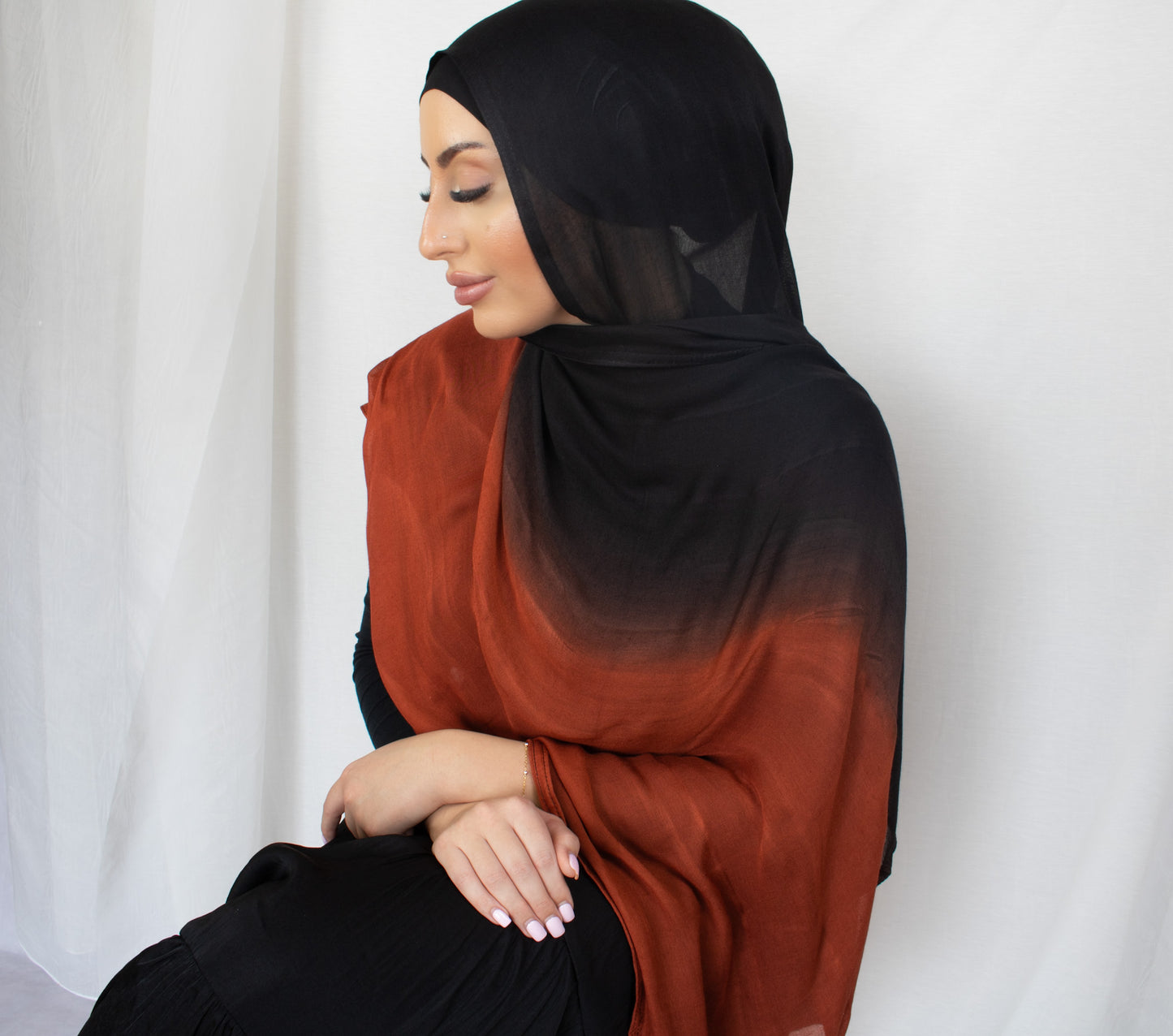 Copper Ombré Hijab