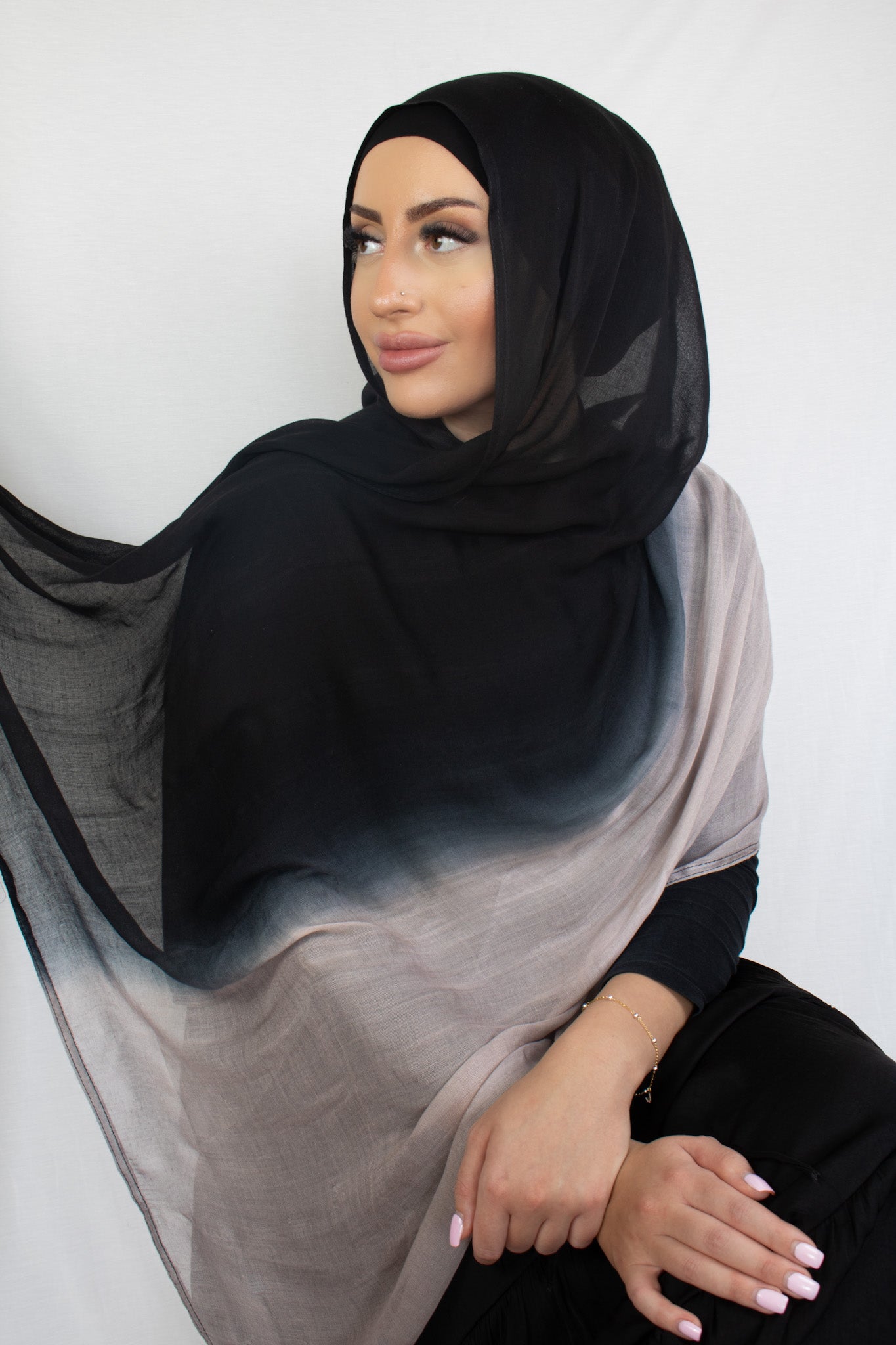 Cloud Ombré Hijab